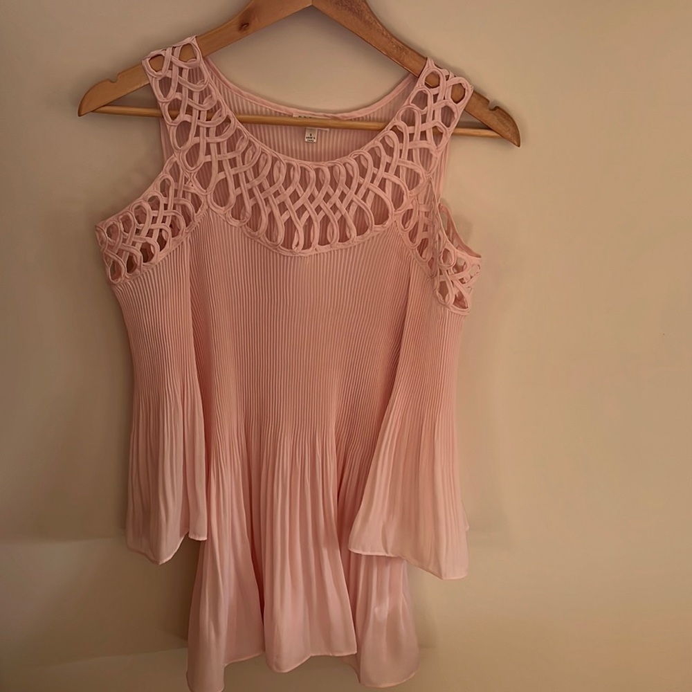 Baby pink blouse